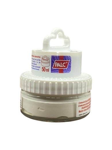 Palc Self-Shining Shoe Cream Kit 2-in-1 - White · 50 ml